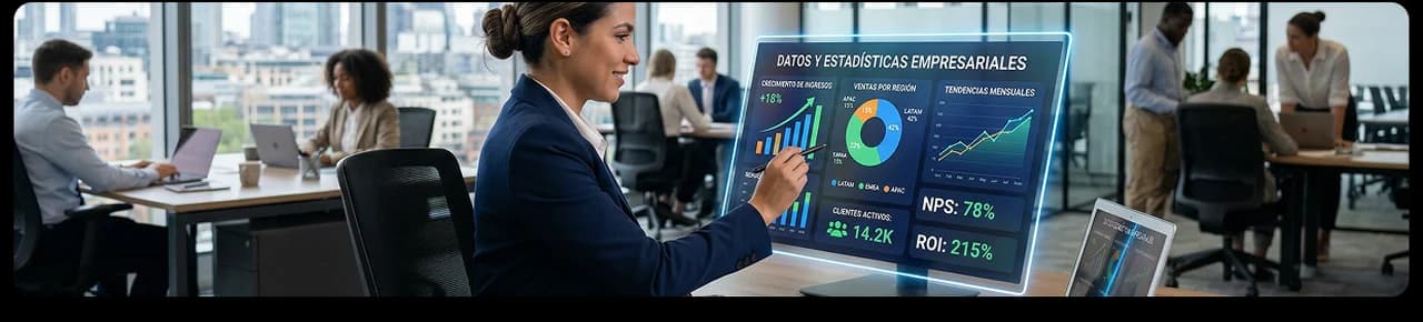 Datos y estadísticas empresariales
